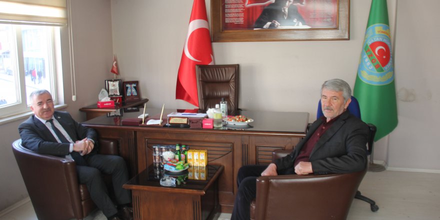 ZİRAAT ODASINA "HAYIRLI OLSUN" ZİYARETİ