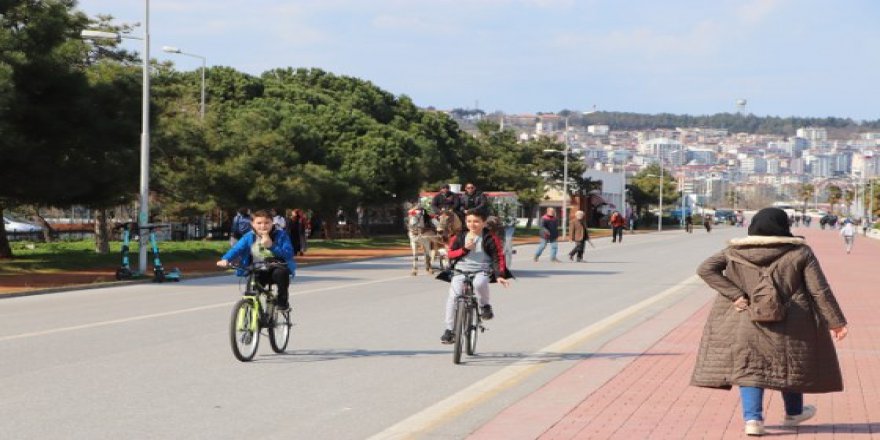 SAMSUN'DA YALANCI BAHAR