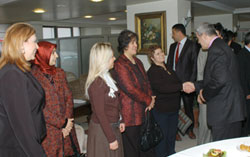 Emniyette bayramlaşma