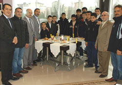 Çarşamba'da bayramlaşma