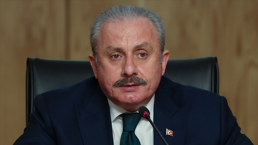 TBMM BAŞKANI ŞENTOP, HOCALI KATLİAMI KURBANLARINI ANDI