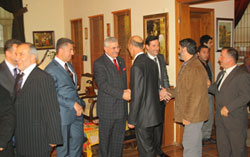 İlkadım'da bayramlaşma