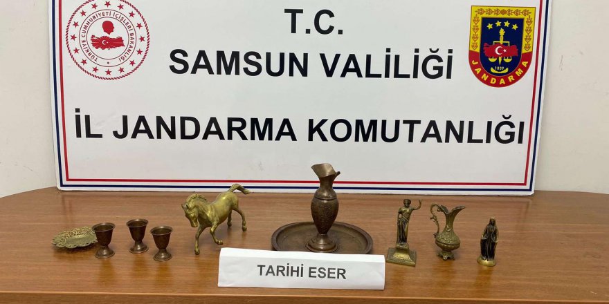 SAMSUN'DA TARİHİ ESER OPERASYONU