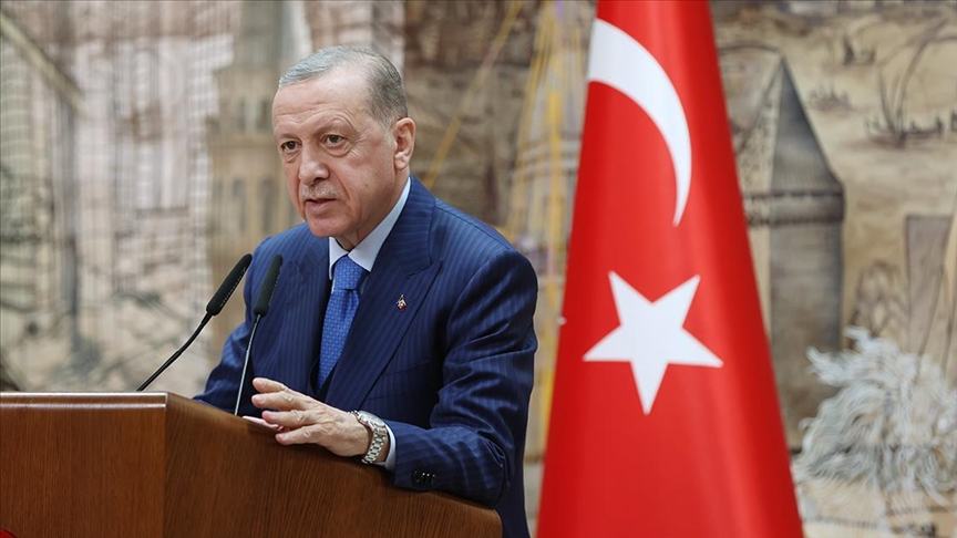 CUMHURBAŞKANI ERDOĞAN AÇIKLAMA YAPTI