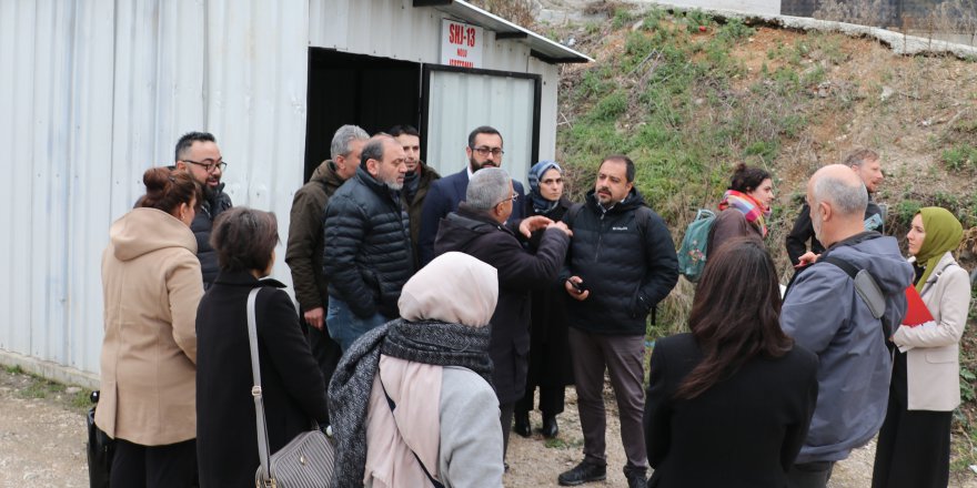 EĞİTİM ÜYELERİ TEKNİK İNCELEME YAPTI