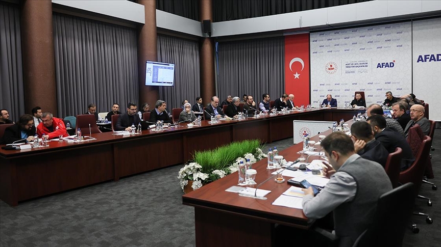 AFAD’DA TOPLANTI YAPILDI