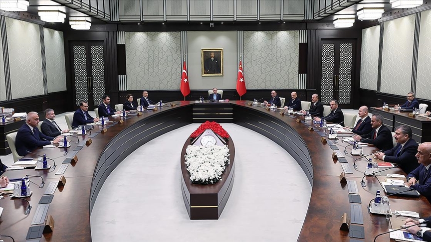 CUMHURBAŞKANLIĞI KABİNESİ TOPLANDI
