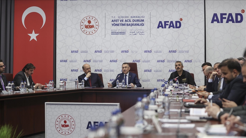 AFAD’DA DEPREM KOORDİNASYON TOPLANTISI YAPILDI