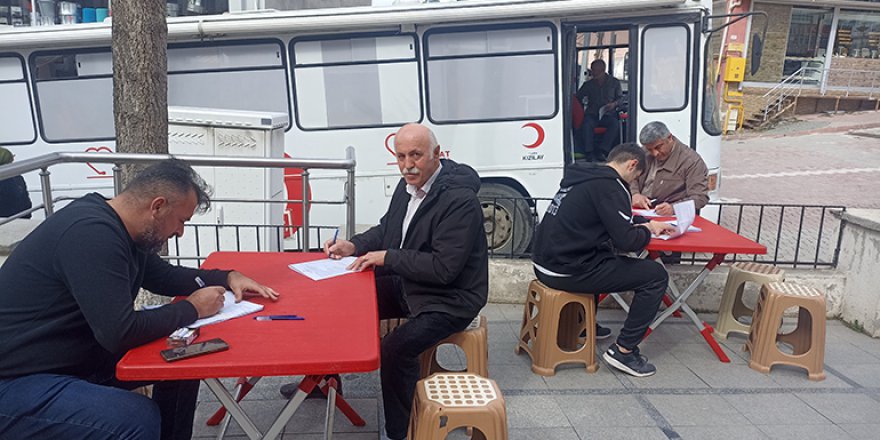 46 ÜNİTE KAN BAĞIŞI YAPILDI