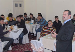 Öğrencilere aile şefkati