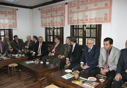 Turhal'da bayramlaşma