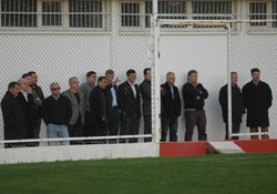 İdmanı birlikte izlediler