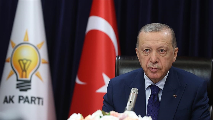 AK PARTİ GRUBU'NUN CUMHURBAŞKANI ADAYI RECEP TAYYİP ERDOĞAN