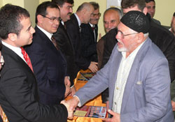 Bafra AK Parti'de bayramlaşma