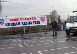 Bayram Canik'te huzurlu geçti