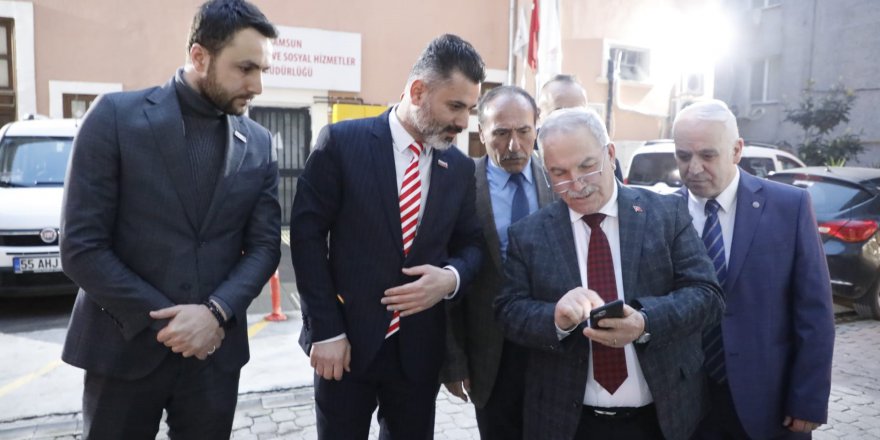 DEMİRTAŞ'TAN ZİYARET