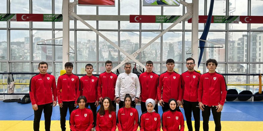 SAMSUNSPOR JUDO TAKIMI MADALYALARLA DÖNDÜ