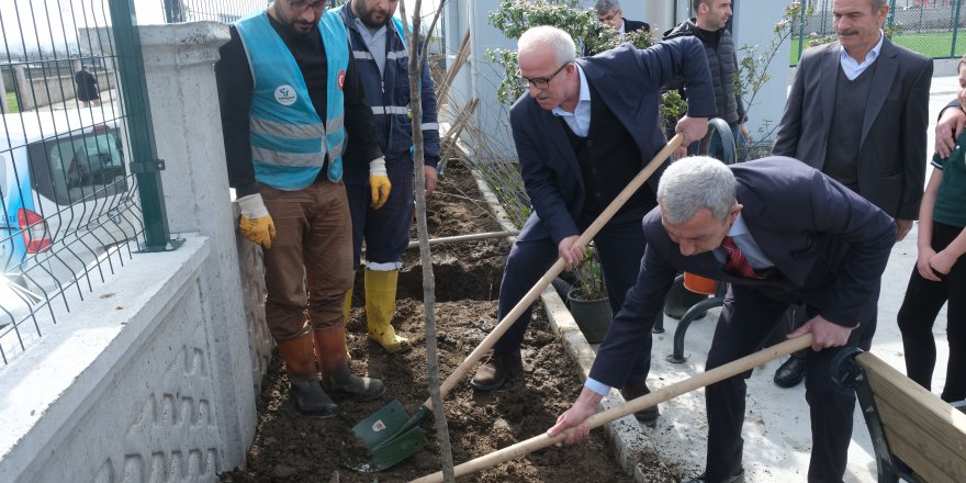 BİNLERCE FİDAN TOPRAKLA BULUŞTU