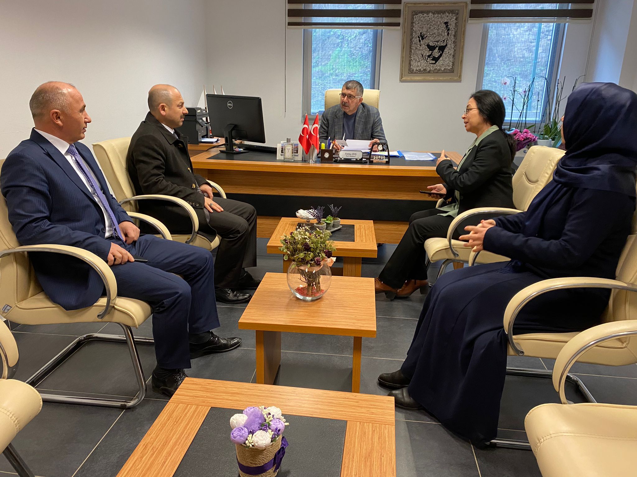 ÖZEKİNCİ ÖĞRENCİ YURDUNU ZİYARET ETTİ