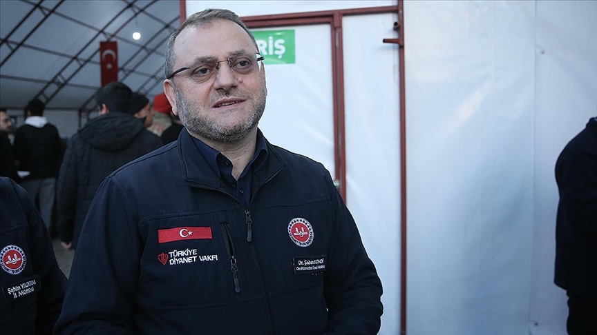 DEPREM BÖLGESİNDEN "MANEVİ DESTEK"