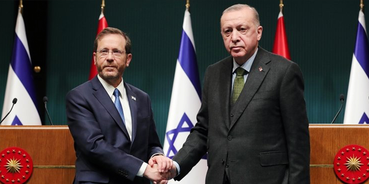 Cumhurbaşkanı Erdoğan Herzog ile görüştü