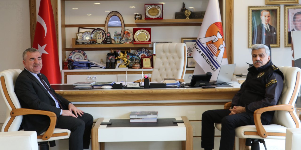 Müdür Özen'den Başkan Özdemir'e ziyaret