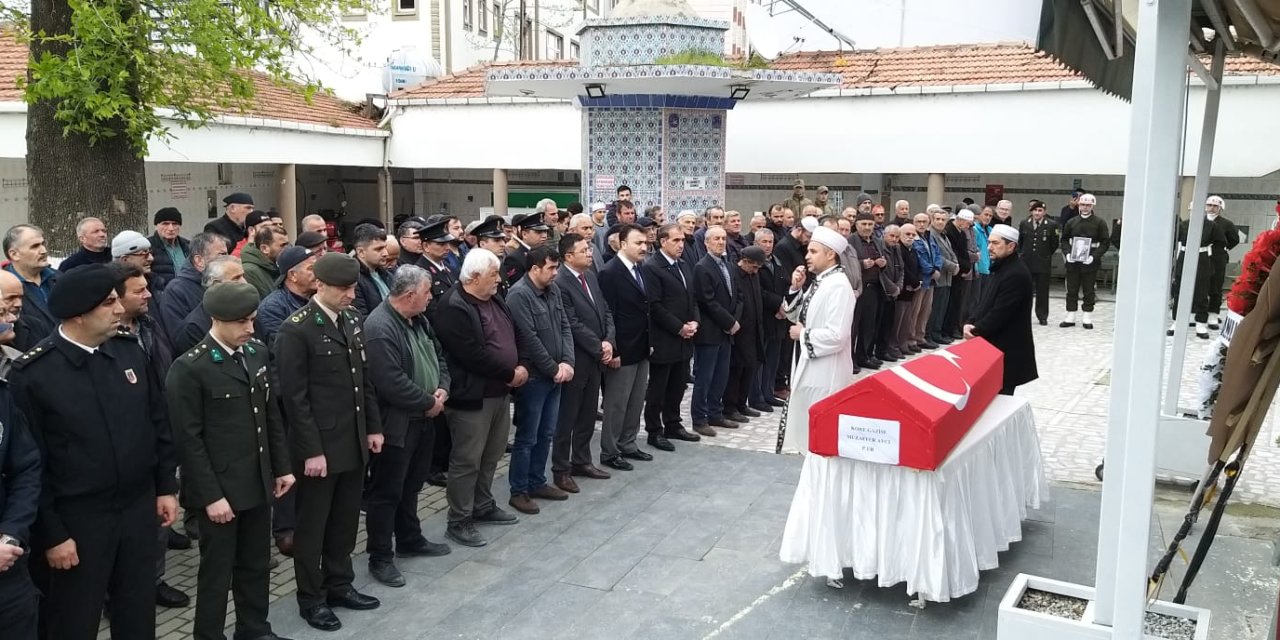 Kore gazisi Avcı son yolculuğuna uğurlandı