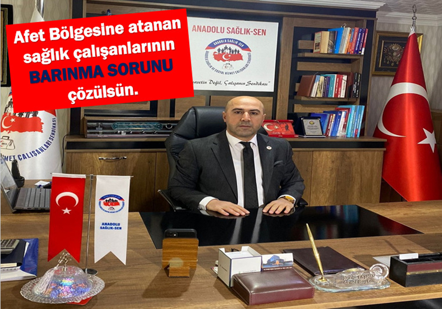 Sağlık çalışanlarının barınma sorunu çözülsün