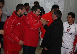 Başkan'ın büyük sevinci