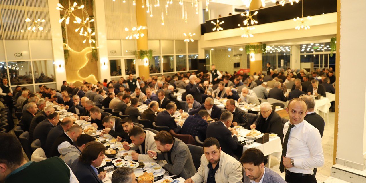 Çarşamba'da iftar programı