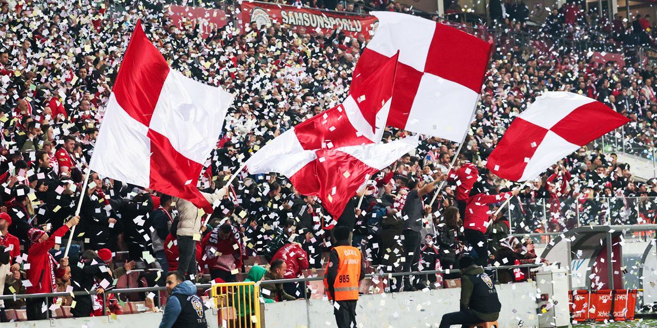 Samsun kırmızı-beyaza boyanacak