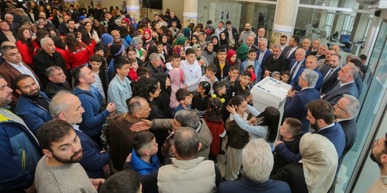 Canik'te bayram dolu dolu yaşandı