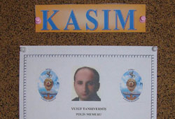 Tanrıvermiş ayın polisi oldu