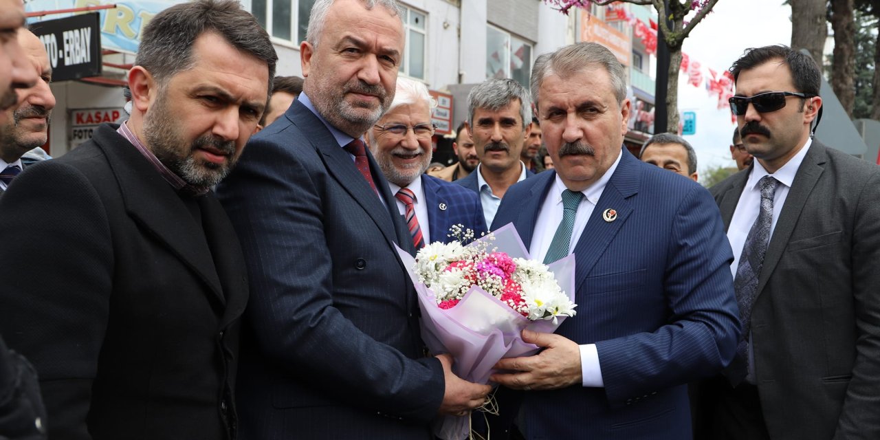 BBP Genel Başkanı Mustafa Destici, SKM açılışlarına katıldı