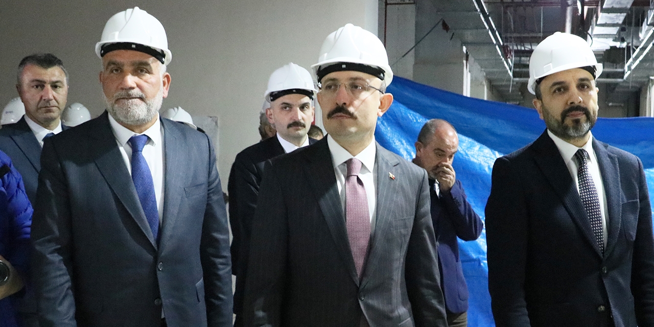 Bakan Muş şehir hastanesini inceledi