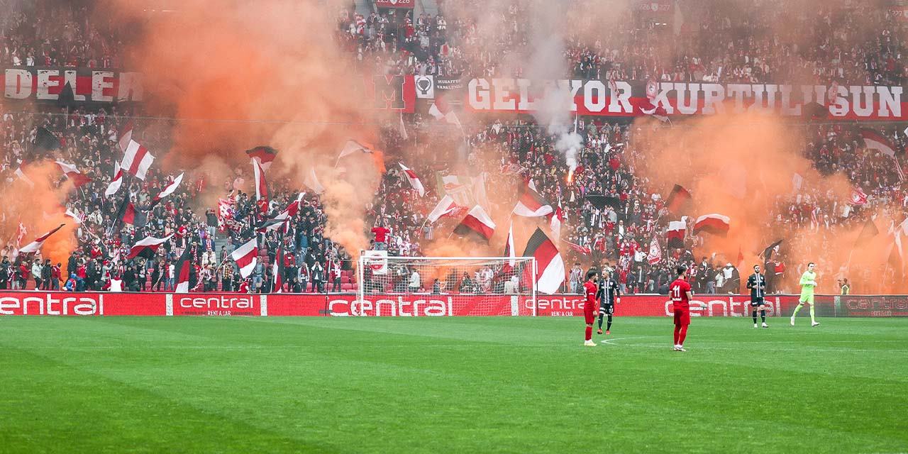 En büyük alkış Samsunspor taraftarına