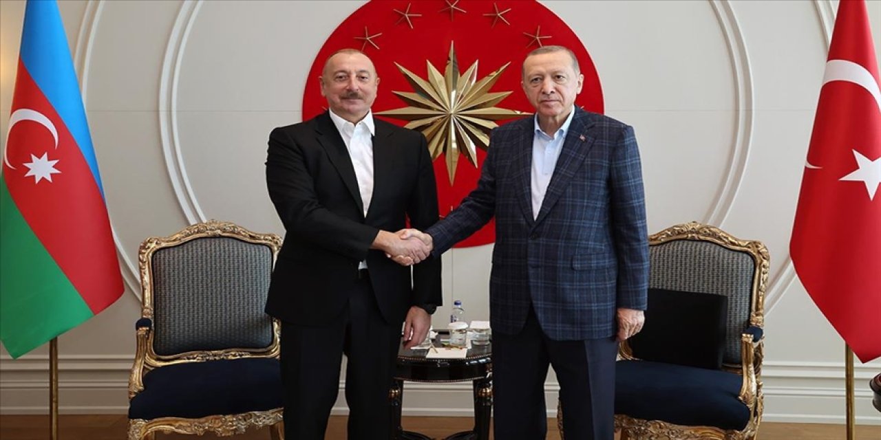 Erdoğan, Azerbaycan Cumhurbaşkanı Aliyev ile görüştü