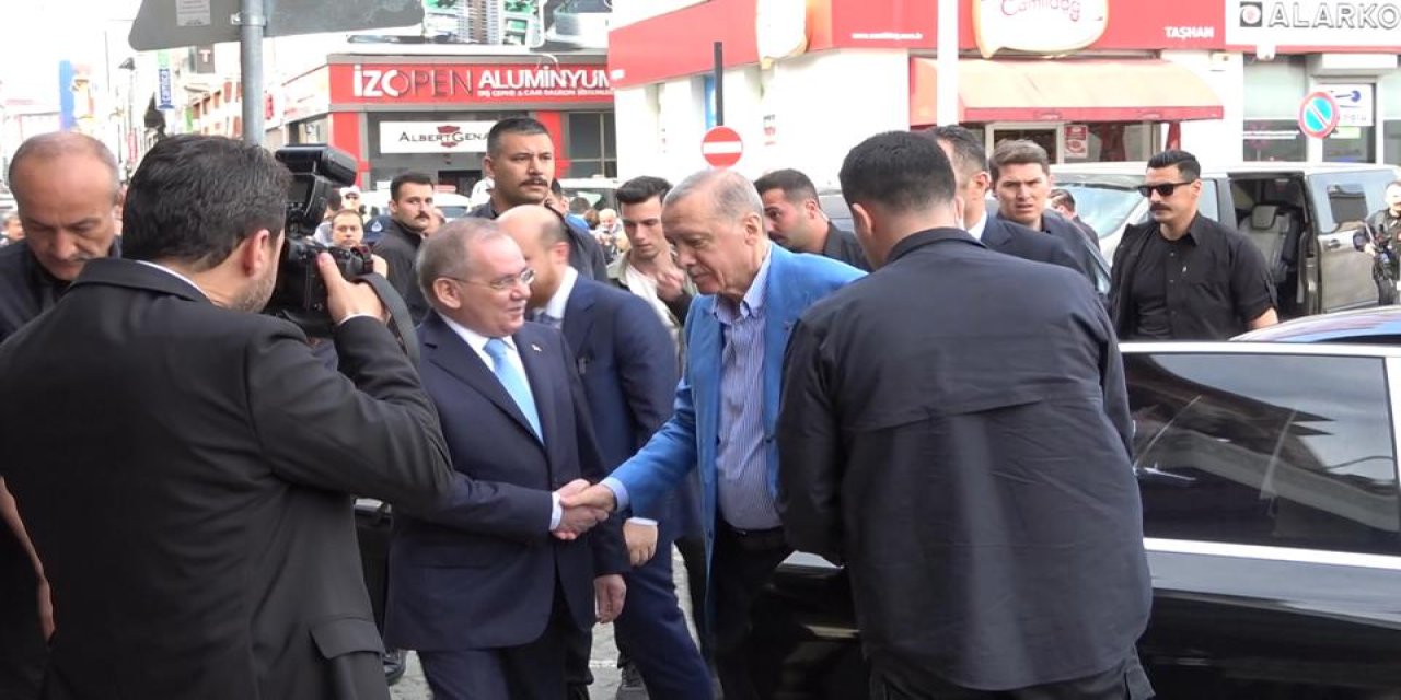 Erdoğan, Samsun Büyükşehir Belediyesi’ni ziyaret etti