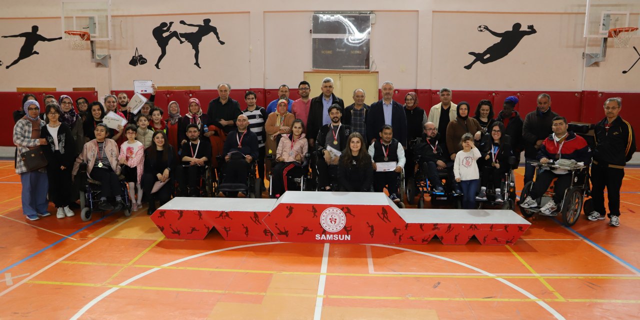 Samsun Boccia Turnuvası sona erdi