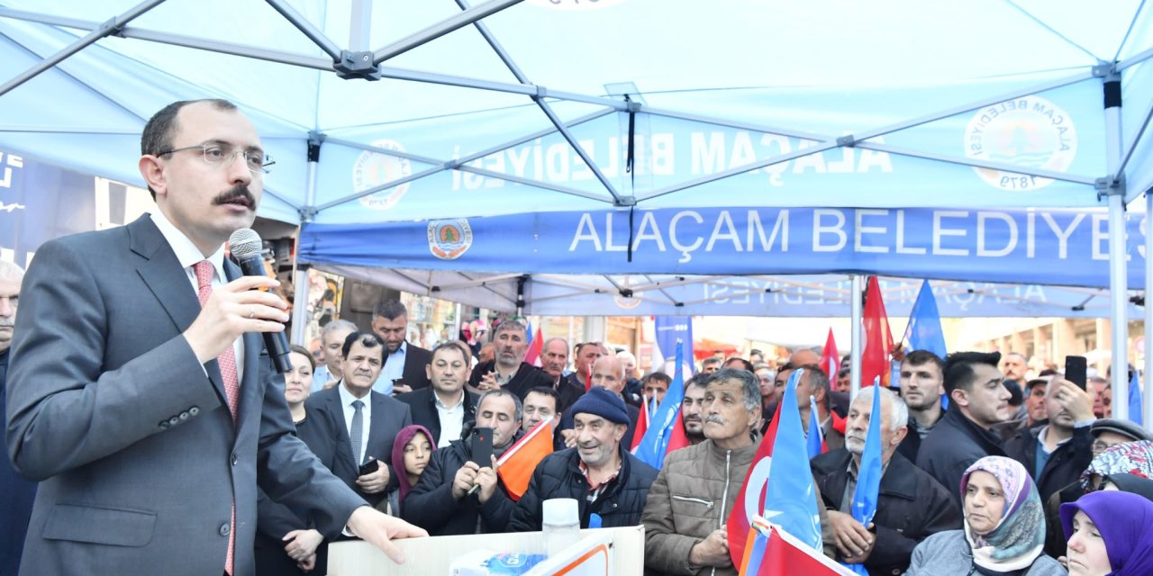 Samsun ilçelerinde ziyaretler gerçekleştirdi