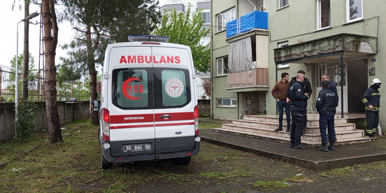 Çarşamba'da 1 kişi gaz kaçağından zehirlendi