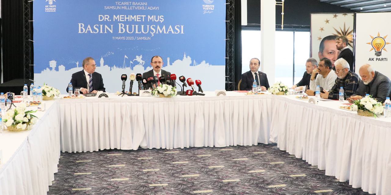 Samsun'un ihracat payını yükseltmek istiyoruz