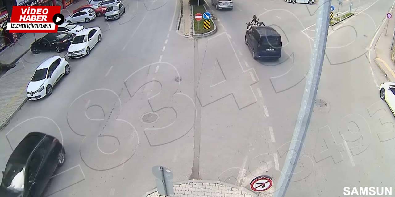 Samsun'da trafik kazaları