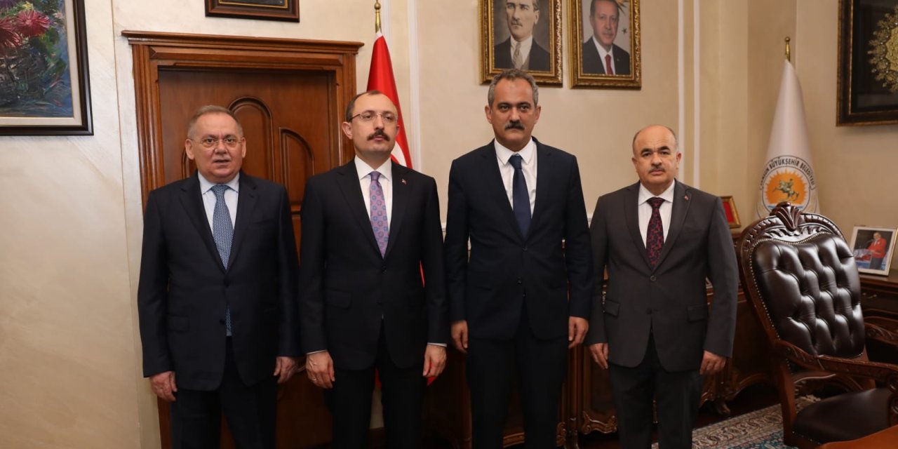 Samsun Büyükşehir Belediye'sinde bir araya geldiler