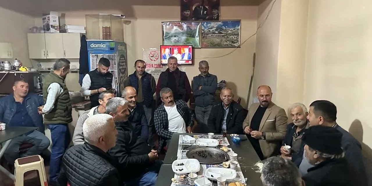 Tekkeköy sakinleri ile bir araya geldi