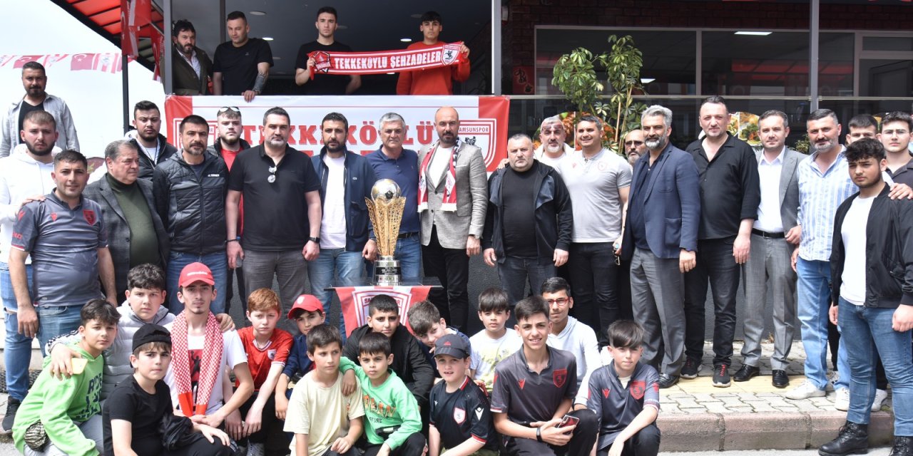 Samsunspor şampiyonluk kupası Tekkeköy’de