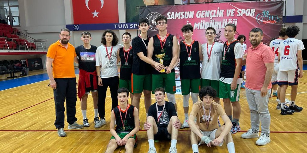 Basketbol Gençler B Erkek Samsun İl Birinciliği sona erdi