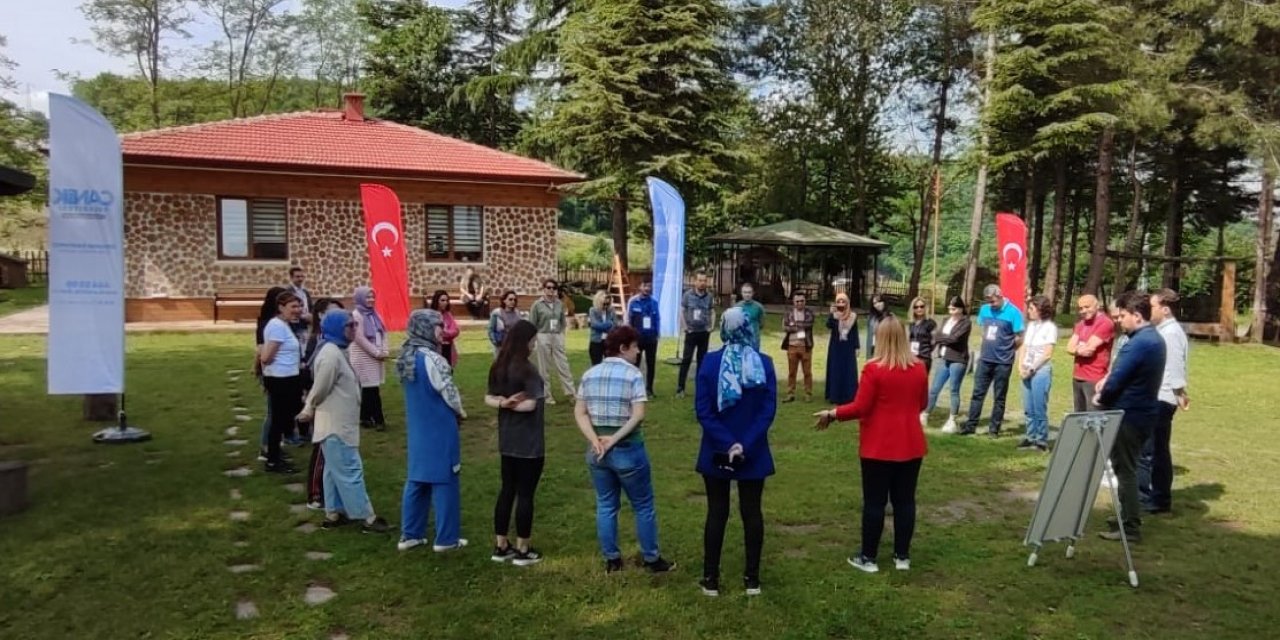 Canik’te doğa ile geometri buluştu