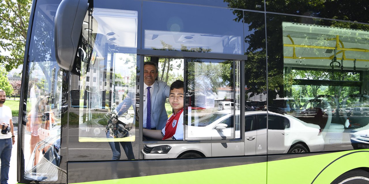 Özel öğrencinin hayali gerçek oldu