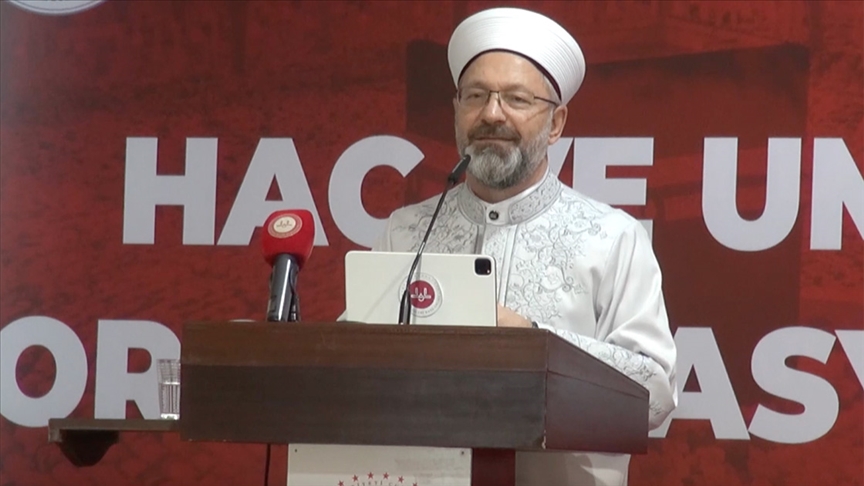 Diyanet İşleri Başkanı Erbaş'dan açıklama